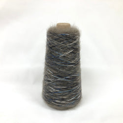 もったいない糸:1028　   キッドモヘア55%ｘアクリルスラブ絣 　約210g(1554m）