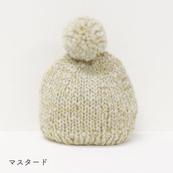 sawada itto：サワダイット-tot-ポンポンニット帽キット