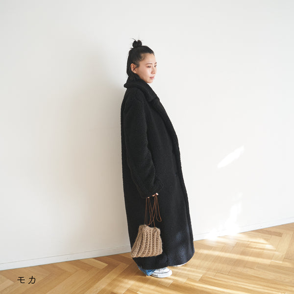 sawada itto：サワダイット-Big Rovie-ニットポシェット