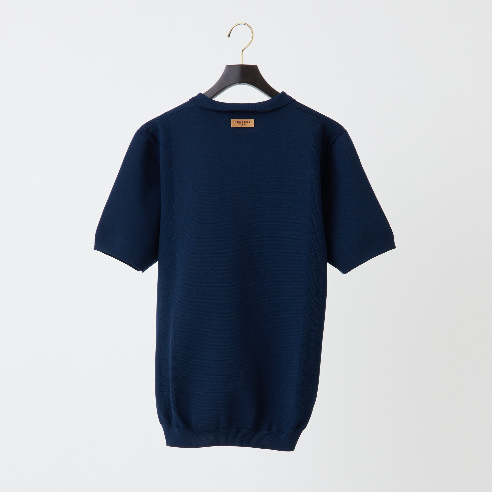 PERFECT TAN｜《SALE》鹿の子ニットポロシャツ〈MENS〉