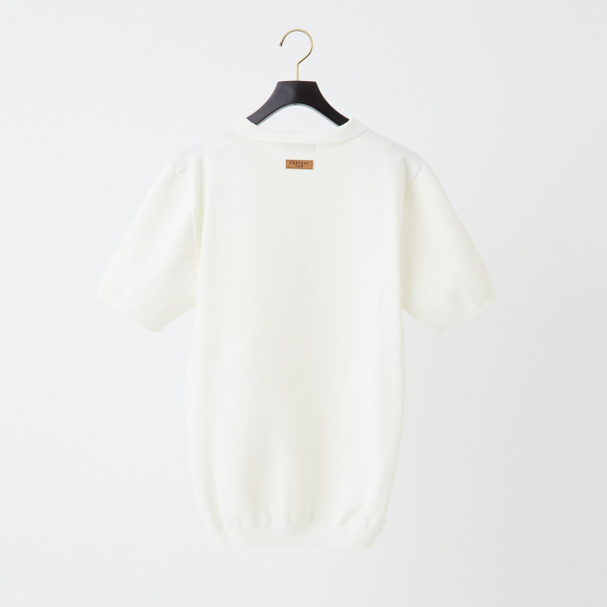 PERFECT TAN｜《SALE》鹿の子ニットポロシャツ〈MENS〉
