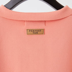 PERFECT TAN｜《SALE》鹿の子ニットポロシャツ〈MENS〉