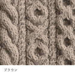 sawada itto：サワダイット-RAPORI-アラン柄セーター