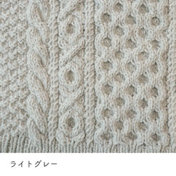 sawada itto：サワダイット-RAPORI-アラン柄セーター