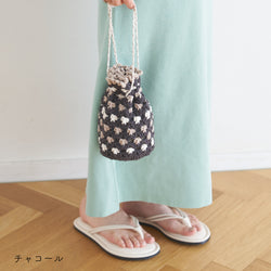 sawada itto：サワダイット-NATURAL COTTON SLIM-巾着ポーチキット