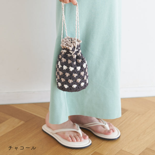 sawada itto：サワダイット-NATURAL COTTON SLIM-巾着ポーチキット
