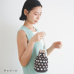 sawada itto：サワダイット-NATURAL COTTON SLIM-巾着ポーチキット