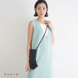 sawada itto：サワダイット-cotton twist 2mm-マクラメポシェット