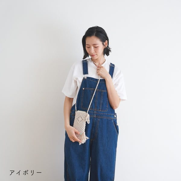sawada itto：サワダイット-cotton twist 2mm-マクラメポシェット