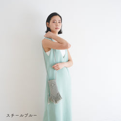 sawada itto：サワダイット-cotton twist 2mm-マクラメポシェット