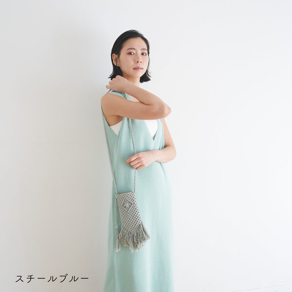 sawada itto：サワダイット-cotton twist 2mm-マクラメポシェット