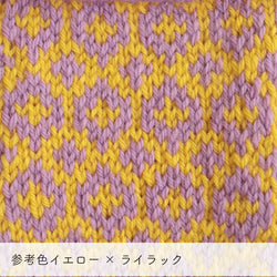 sawada itto：サワダイット-デジタル編み図2208t-9-編み込みミトン