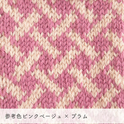 sawada itto：サワダイット-デジタル編み図2208t-9-編み込みミトン