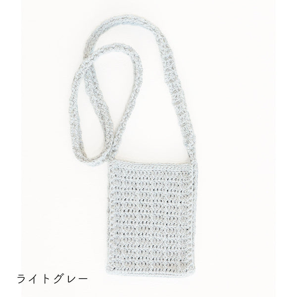 sawada itto：サワダイット-デジタル編み図2211km-8-ポシェット