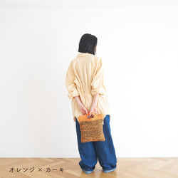 sawada itto：サワダイット-puny-ペタンコバッグ