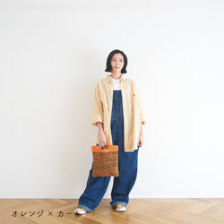 sawada itto：サワダイット-puny-ペタンコバッグ