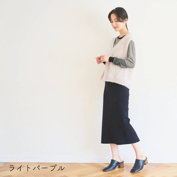 sawada itto：サワダイット-デジタル編み図2211s-1-Vネックベスト