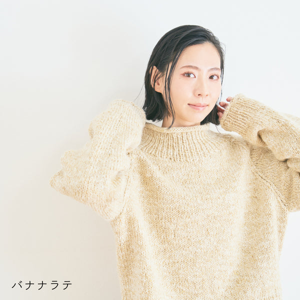 sawada itto：サワダイット-キャンディ-ハイネックプルオーバー