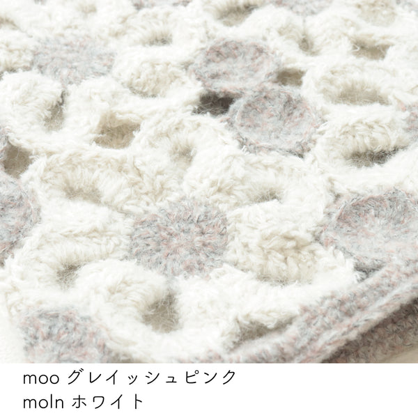 sawada itto：サワダイット-moo×moln-フラワーモチーフバッグ