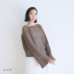 sawada itto：サワダイット-デジタル編み図2310tk-4-フレアスリーブセーター