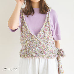 sawada itto：サワダイット-デジタル編み図2312tk-5-カシュクールベスト