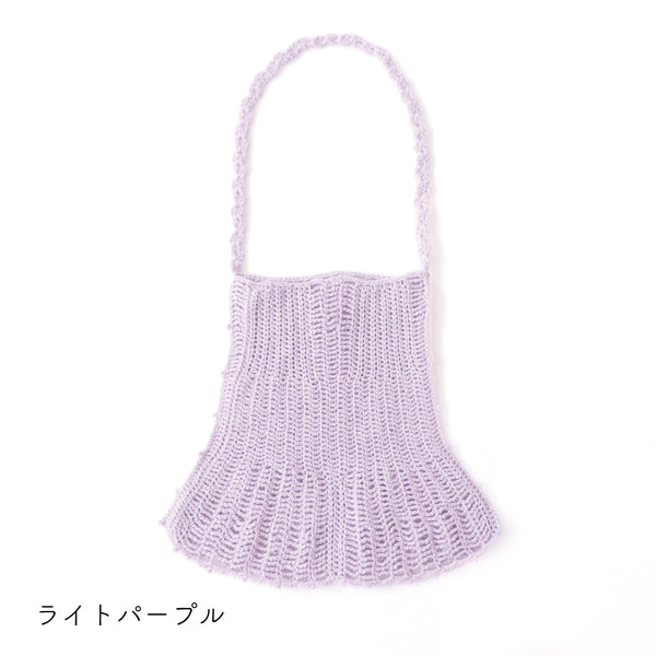 sawada itto：サワダイット-デジタル編み図2312yn-18-シェルバッグ