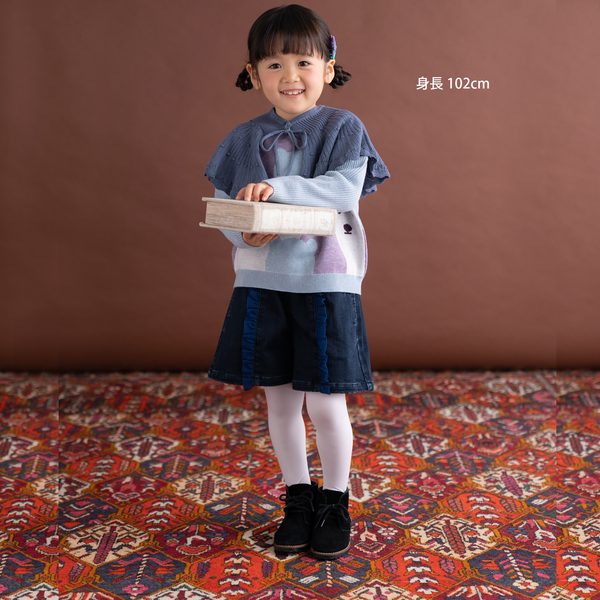 ami amie : レース風付け衿/233029