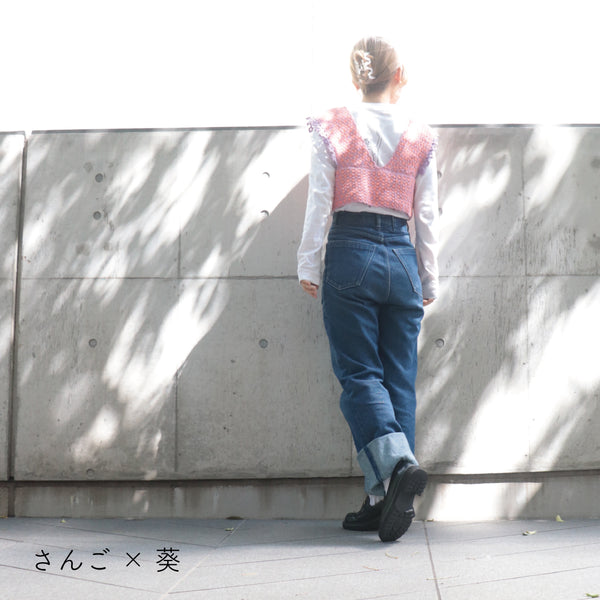 sawada itto：サワダイット-こねり-ツィード風ビスチェ　KiiTEE KiiTEE KiiTEEコラボキット
