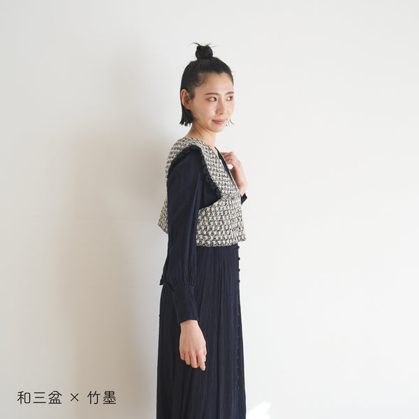 sawada itto：サワダイット-こねり-ツィード風ビスチェ　KiiTEE KiiTEE KiiTEEコラボキット