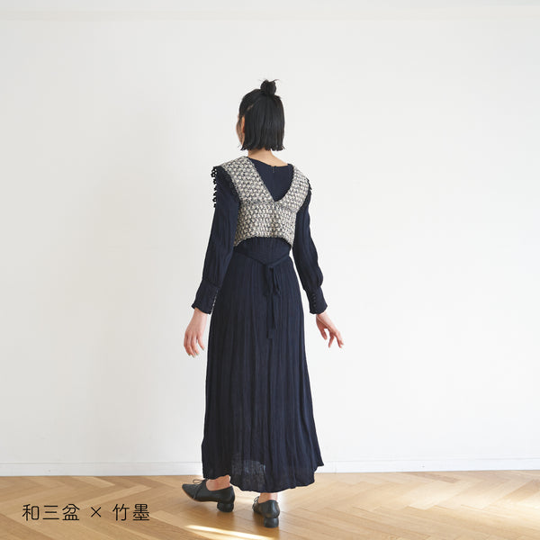 sawada itto：サワダイット-こねり-ツィード風ビスチェ　KiiTEE KiiTEE KiiTEEコラボキット
