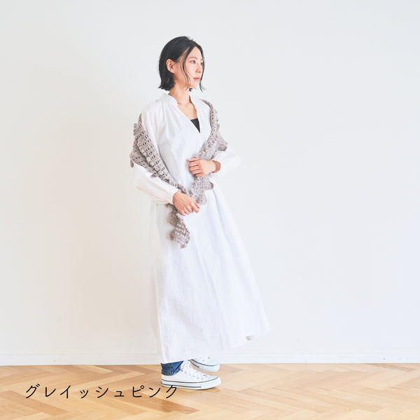 sawada itto：サワダイット-デジタル編み図2402t-16-メルティショール