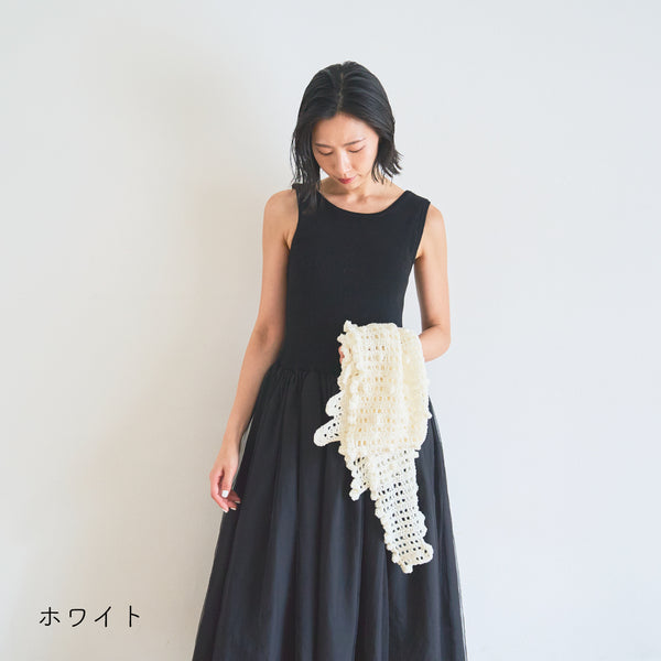 sawada itto：サワダイット-デジタル編み図2402t-16-メルティショール