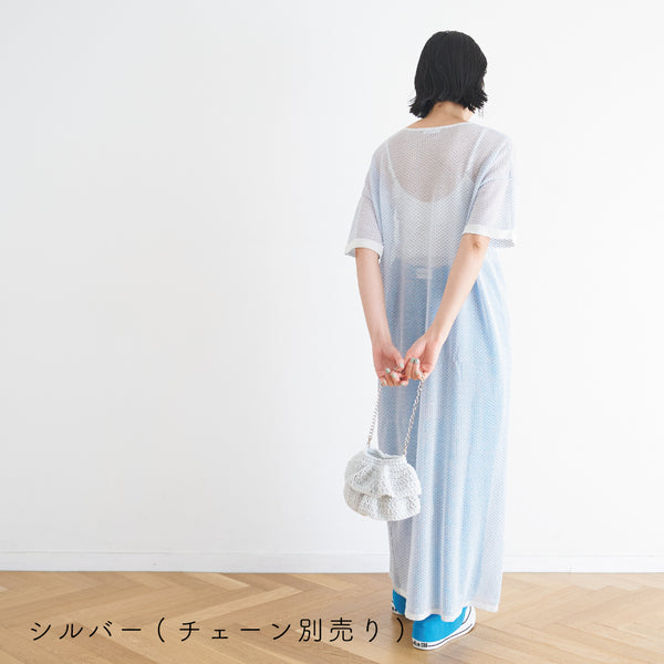sawada itto：サワダイット-デジタル編み図2408ot-12-フリルミニバッグ