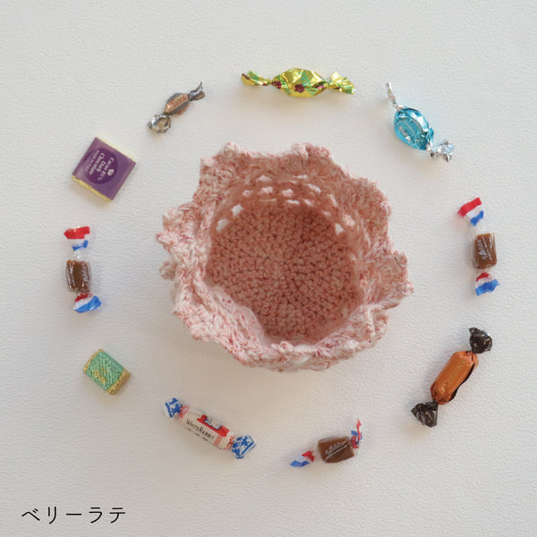 sawada itto：サワダイット-デジタル編み図2409yn-21-あめちゃん巾着
