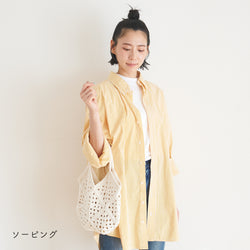 sawada itto：サワダイット-NATURAL COTTON SLIM-グラニースクエアバッグ