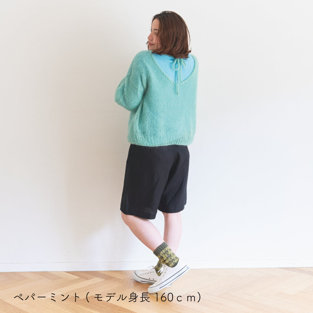 sawada itto：サワダイット-Liion-バックリボンセーター