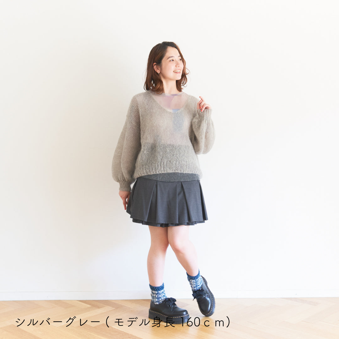 sawada itto：サワダイット-Liion-バックリボンセーター
