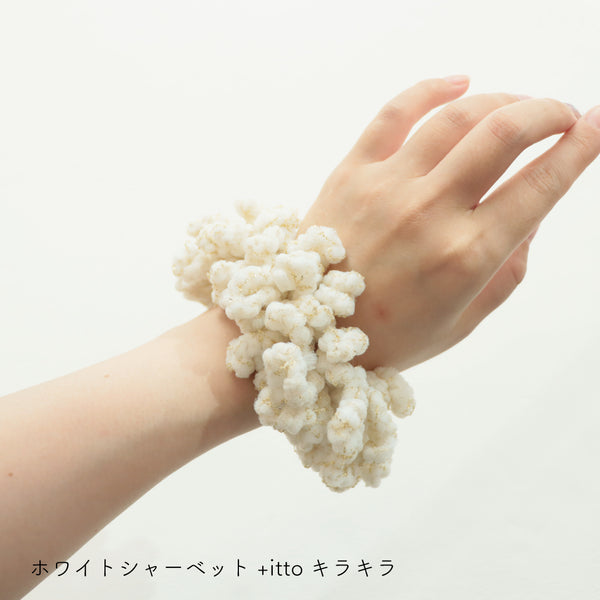 sawada itto：サワダイット-NAILY-イソギンチャクなシュシュ