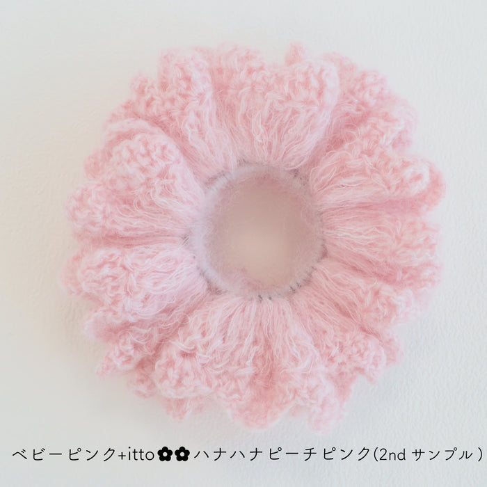 ベビーピンク×+ittoハナハナピーチピンク