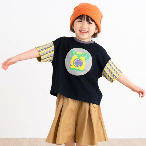 ami amie :タツノオトシゴワイドTシャツ/251011