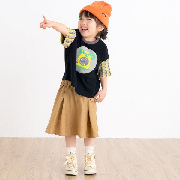 ami amie :タツノオトシゴワイドTシャツ/251011