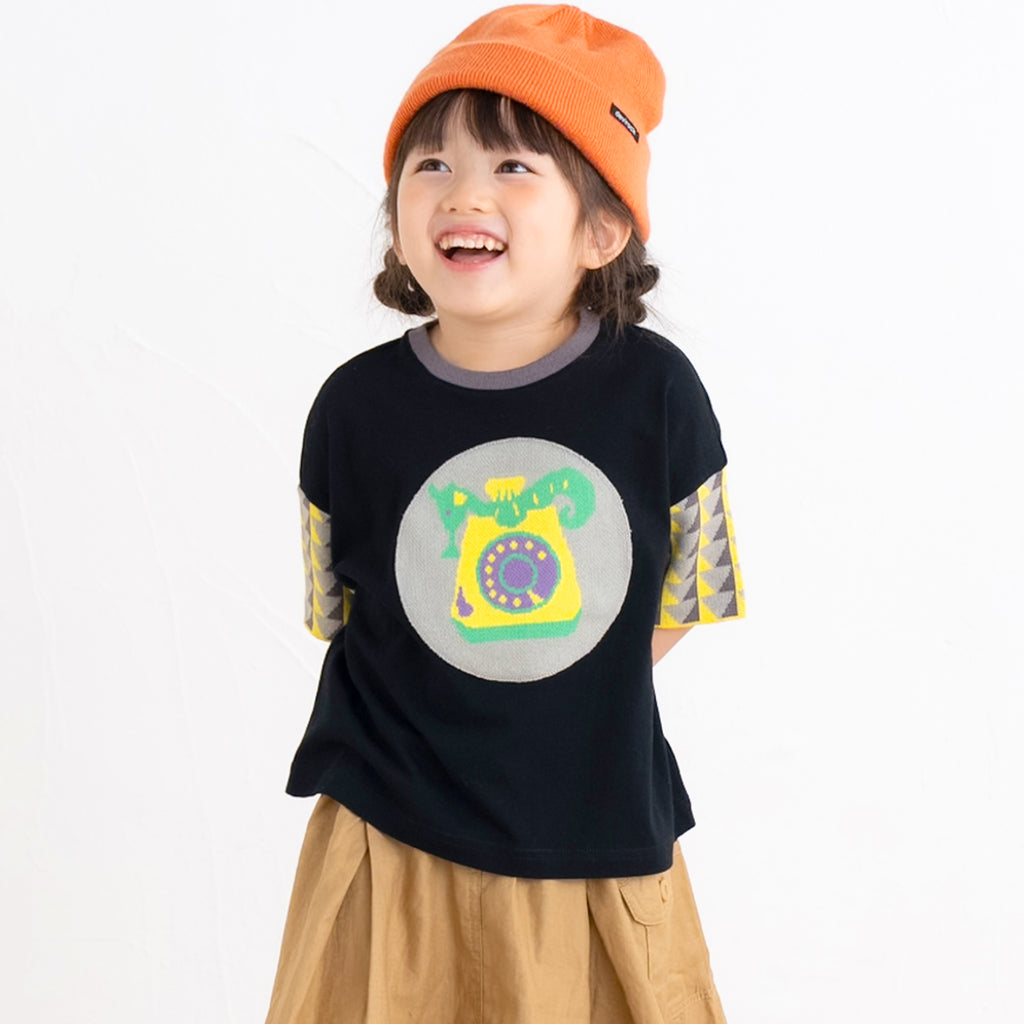 ami amie :タツノオトシゴワイドTシャツ/251011
