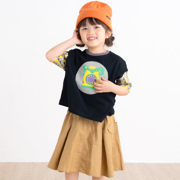 ami amie :タツノオトシゴワイドTシャツ/251011