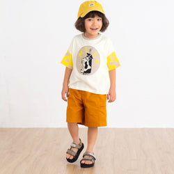 【キッズ＆ママサイズ】ami amie :ミルクぎゅ～っとワイドTシャツ/251013