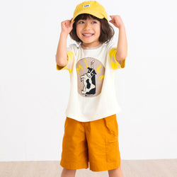 【キッズ＆ママサイズ】ami amie :ミルクぎゅ～っとワイドTシャツ/251013