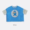 【キッズ＆ママサイズ】ami amie :デコポン犬ワイドTシャツ/251014