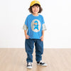 【キッズ＆ママサイズ】ami amie :デコポン犬ワイドTシャツ/251014