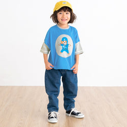 【キッズ＆ママサイズ】ami amie :デコポン犬ワイドTシャツ/251014