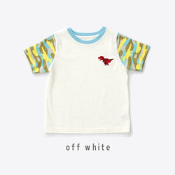 ami amie :迷彩ダイナソーTシャツ/251018