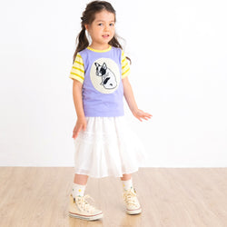 【キッズ＆ママサイズ】ami amie :フレンチブルドッグTシャツ/251020